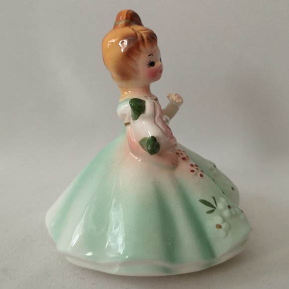 Vintage Josef Original Black Eye Birthday Figurine, June w Original Foil Label - Picture 6 of 7